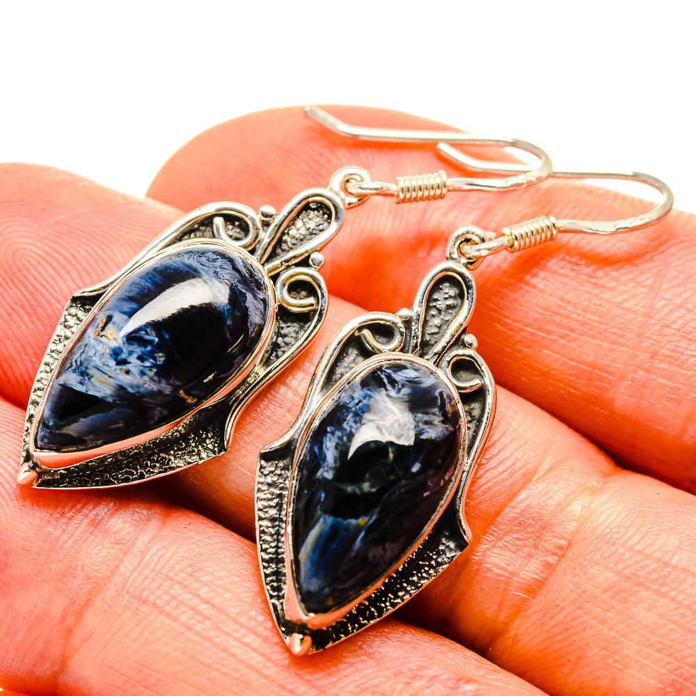 Pietersite Earrings handcrafted by Anasilvercos - EARR414494