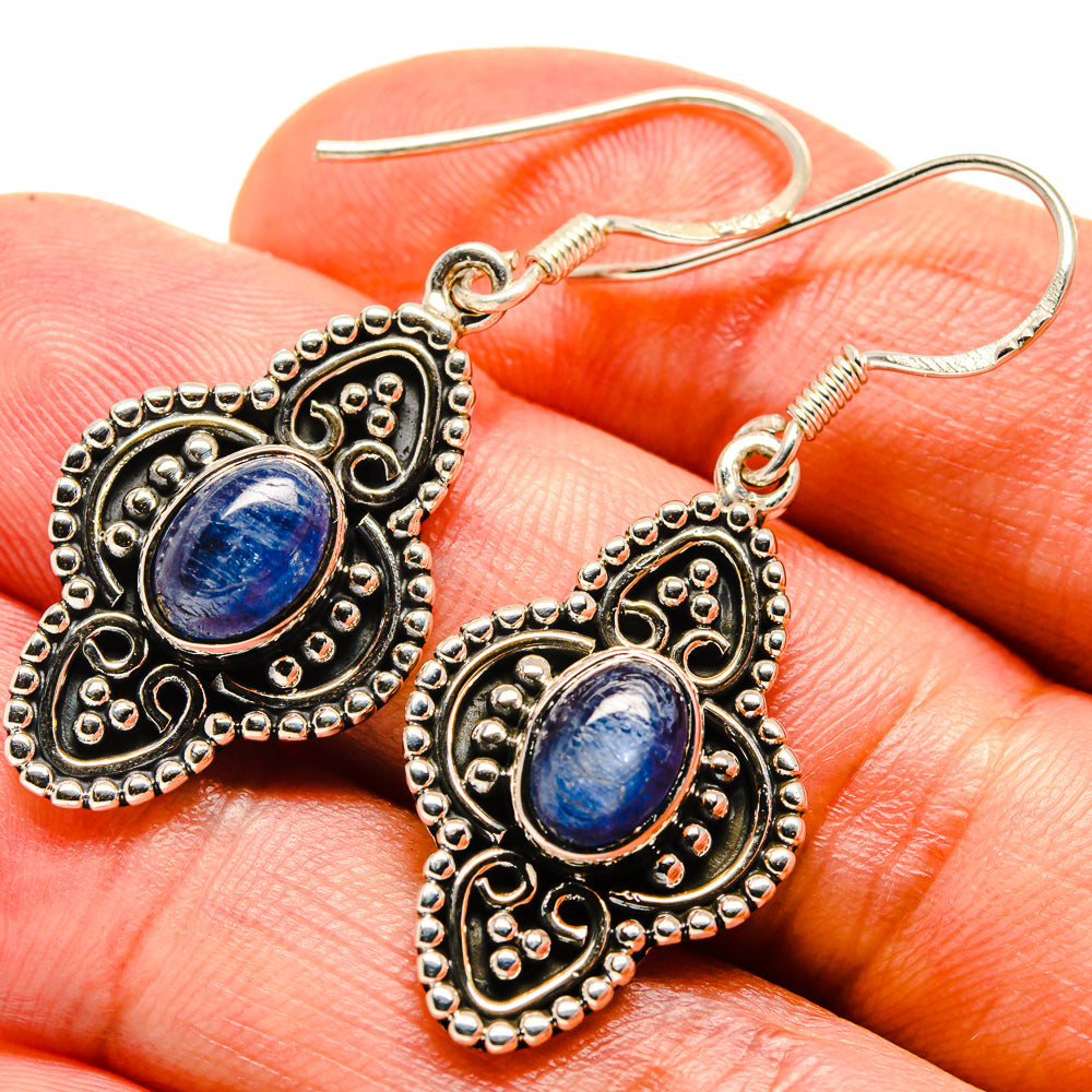 Kyanite Earrings handcrafted by Anasilvercos - EARR414550