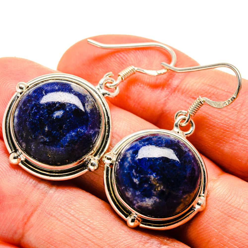 Sodalite Earrings handcrafted by Anasilvercos - EARR414562