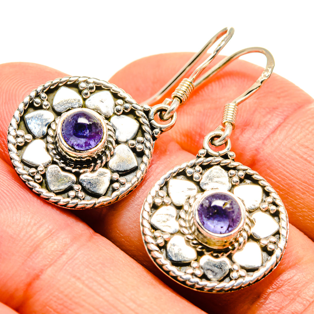 Tanzanite Earrings handcrafted by Anasilvercos - EARR414627