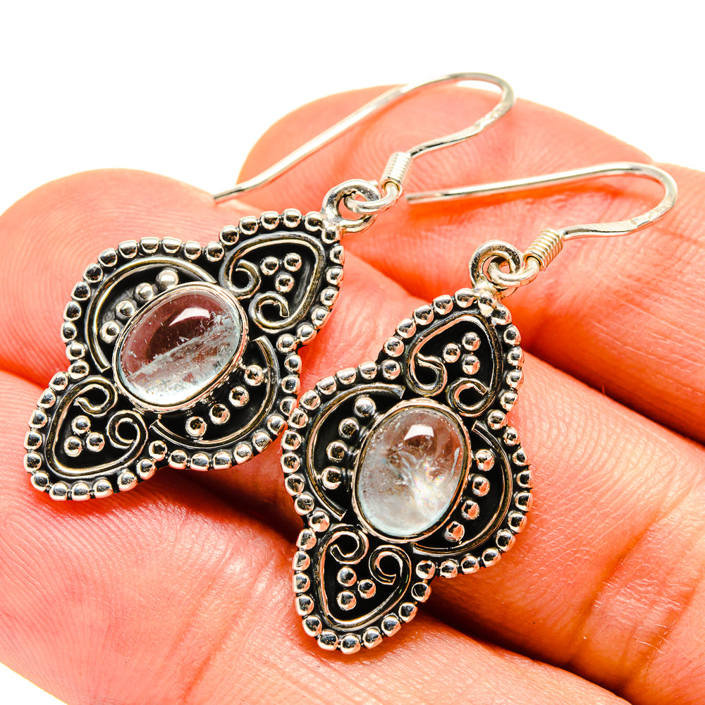 Aquamarine Earrings handcrafted by Anasilvercos - EARR414640