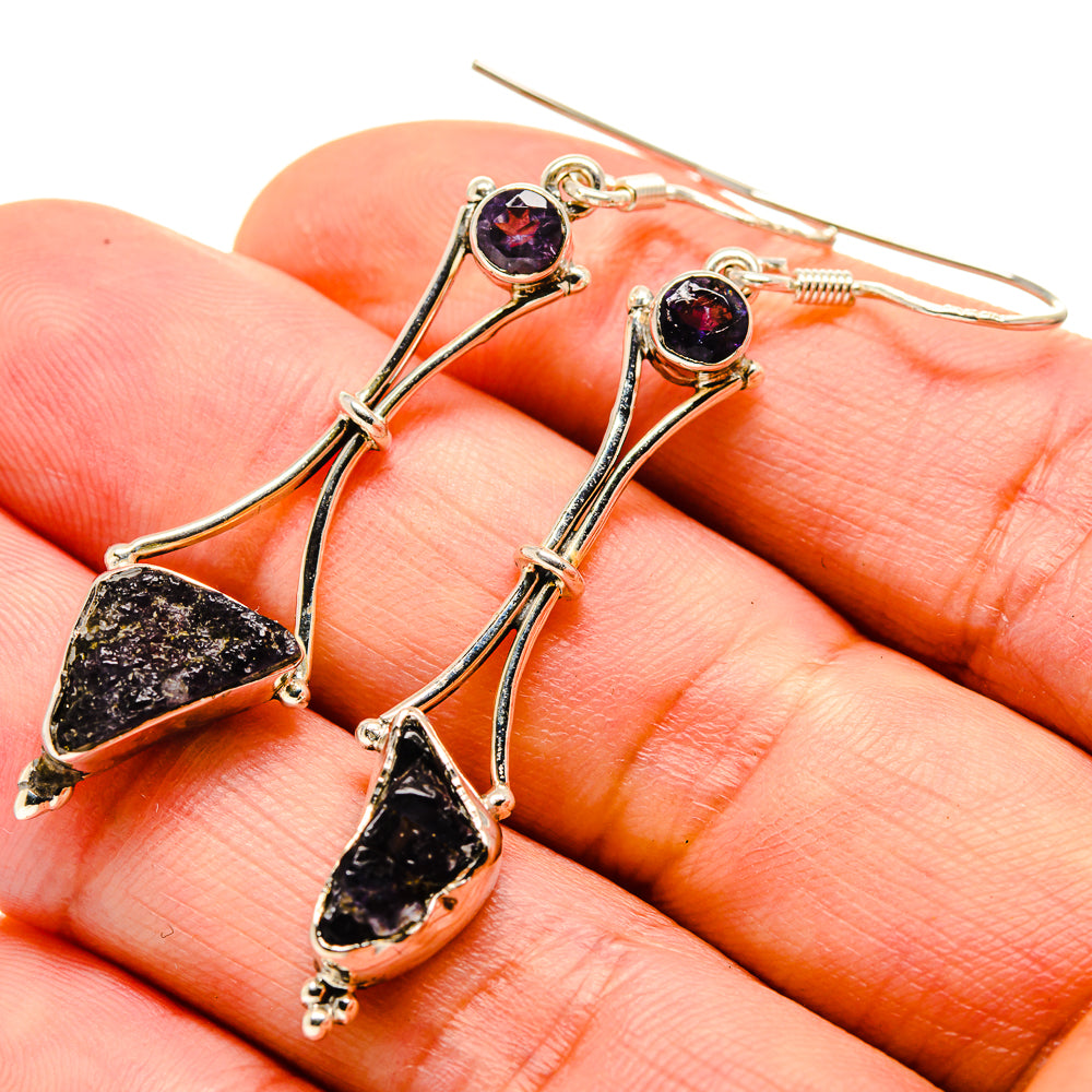 Tanzanite Earrings handcrafted by Anasilvercos - EARR414735