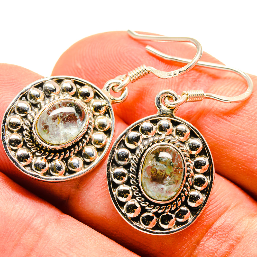 Aquamarine Earrings handcrafted by Anasilvercos - EARR414791