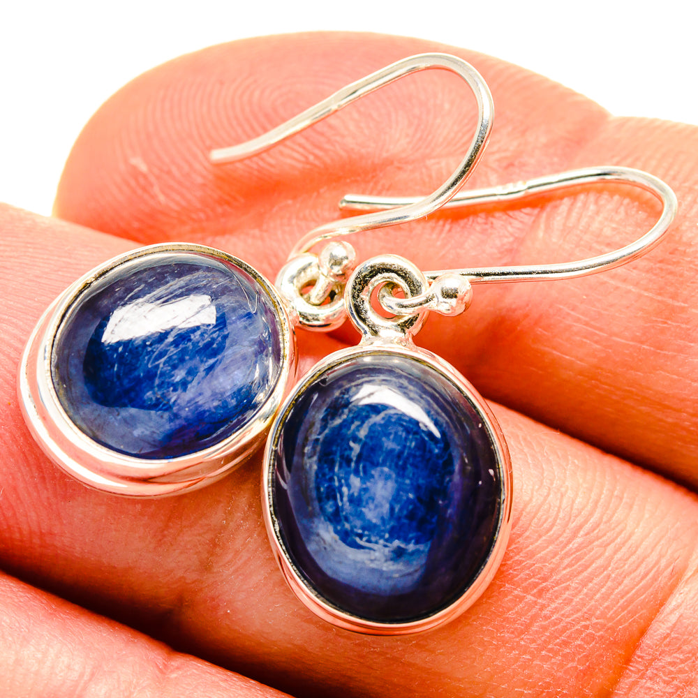 Kyanite Earrings handcrafted by Anasilvercos - EARR414799