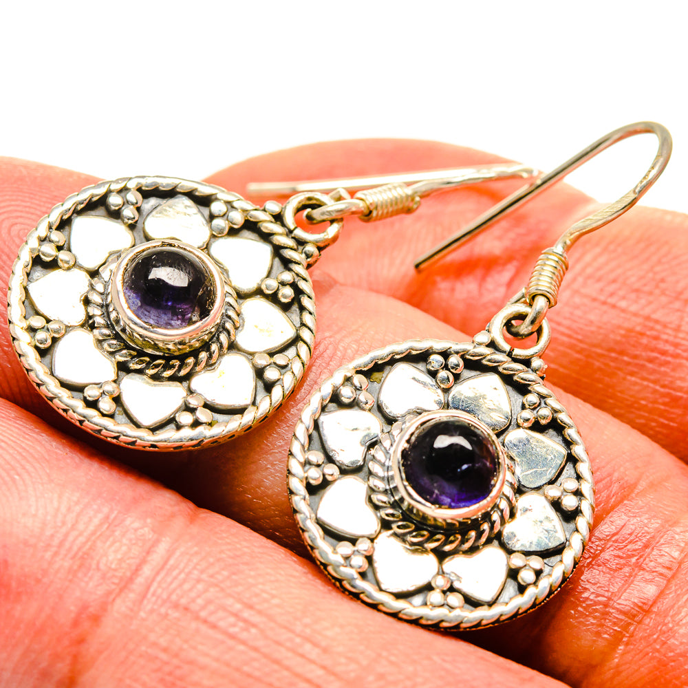 Tanzanite Earrings handcrafted by Anasilvercos - EARR414889