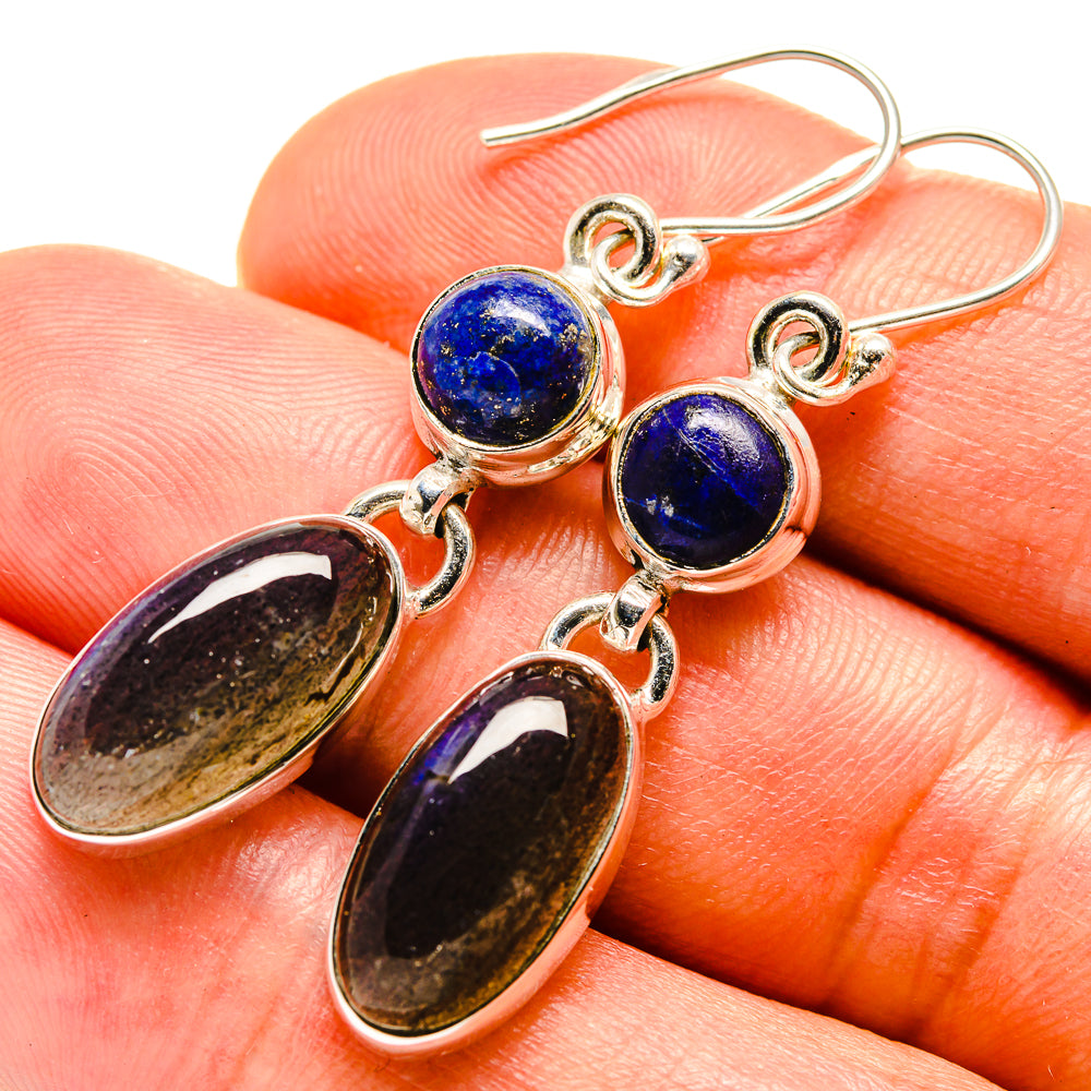 Labradorite Earrings handcrafted by Anasilvercos - EARR414921