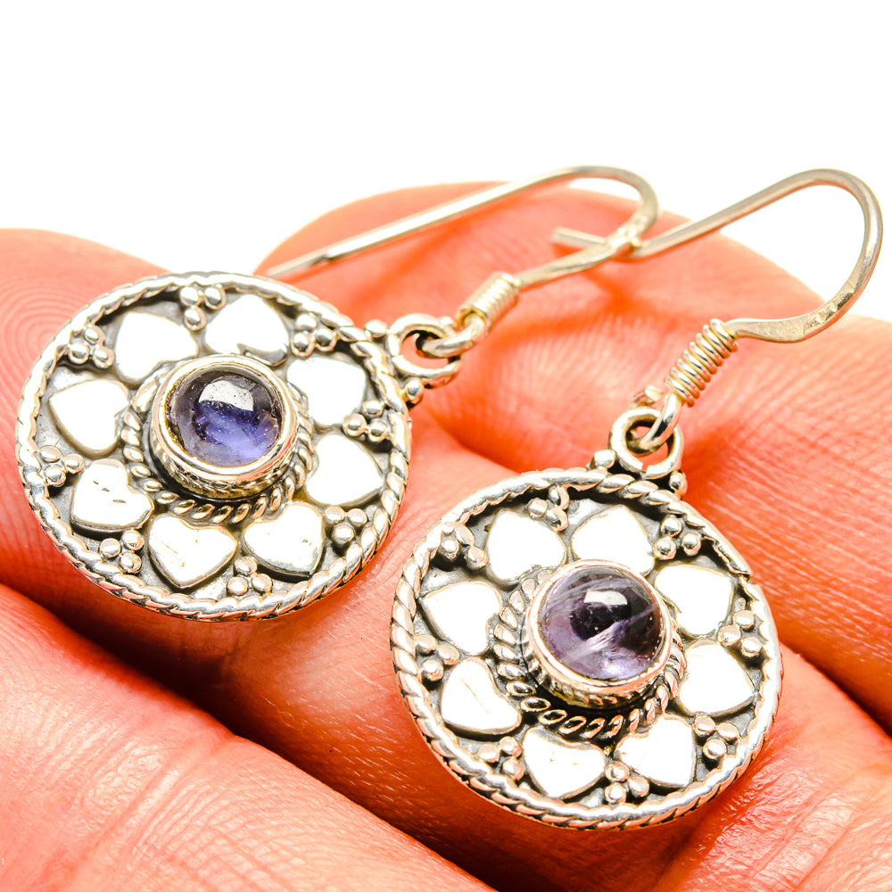 Tanzanite Earrings handcrafted by Anasilvercos - EARR414927