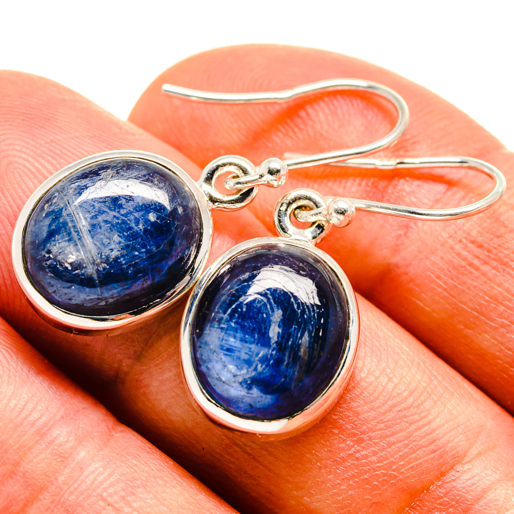 Kyanite Earrings handcrafted by Anasilvercos - EARR415012