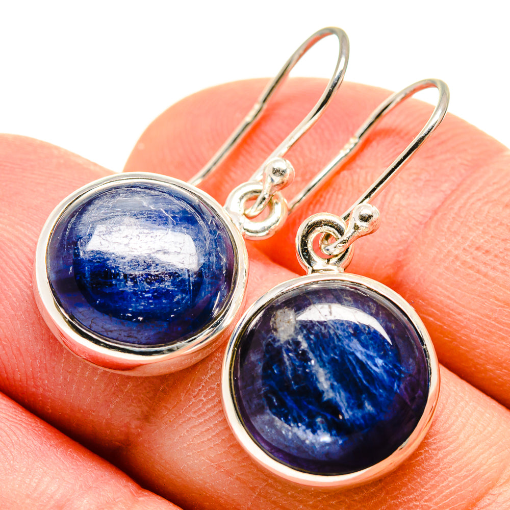 Kyanite Earrings handcrafted by Anasilvercos - EARR415091