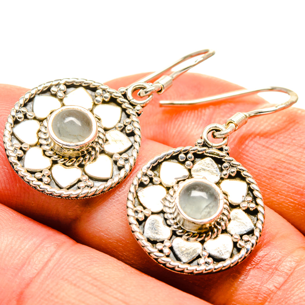 Aquamarine Earrings handcrafted by Anasilvercos - EARR415111