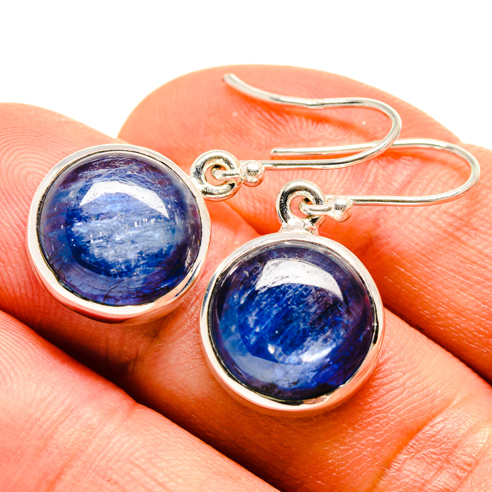 Kyanite Earrings handcrafted by Anasilvercos - EARR415140