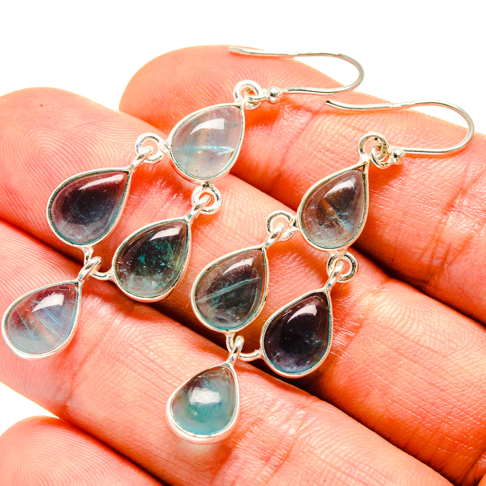 Aquamarine Earrings handcrafted by Anasilvercos - EARR415172