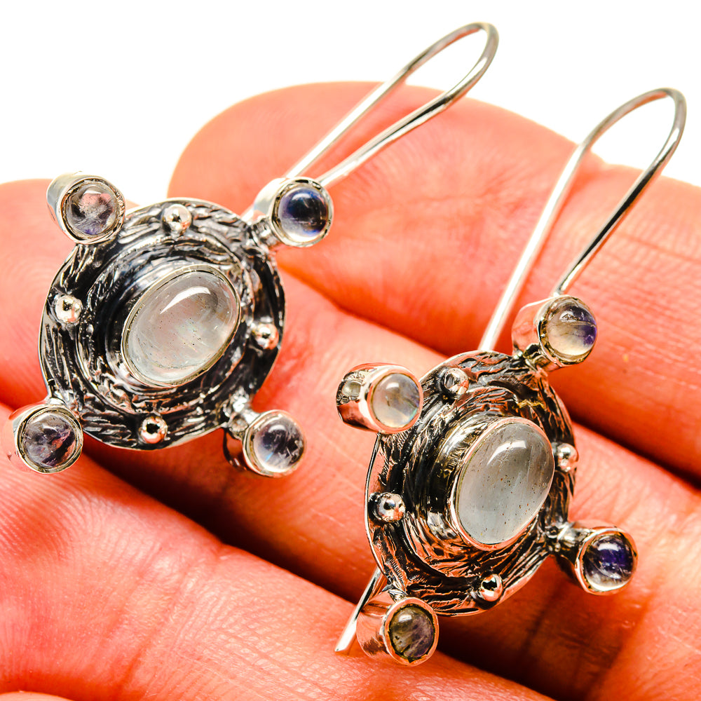 Aquamarine Earrings handcrafted by Anasilvercos - EARR415176