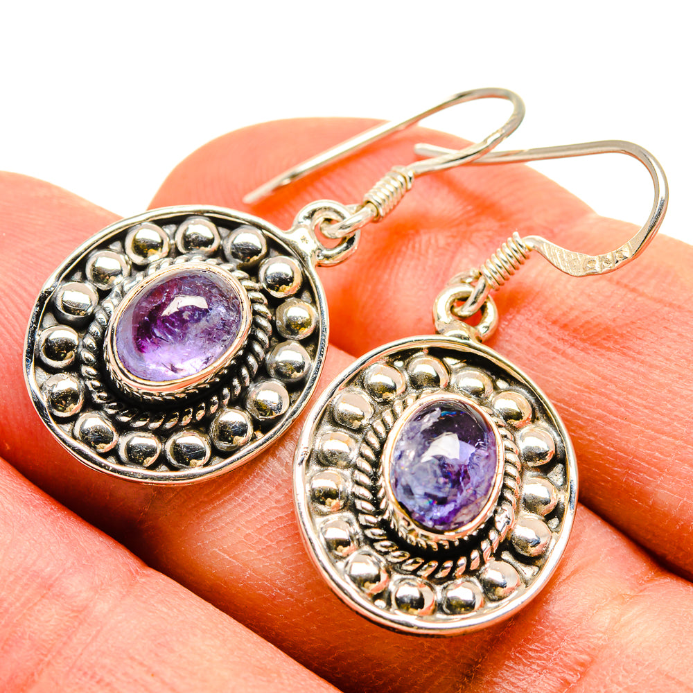Tanzanite Earrings handcrafted by Anasilvercos - EARR415187