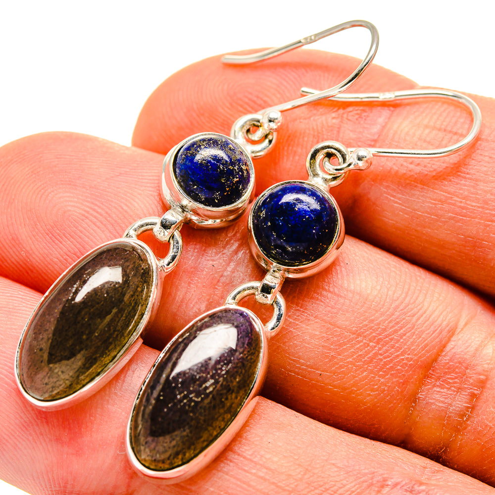 Labradorite Earrings handcrafted by Anasilvercos - EARR415215