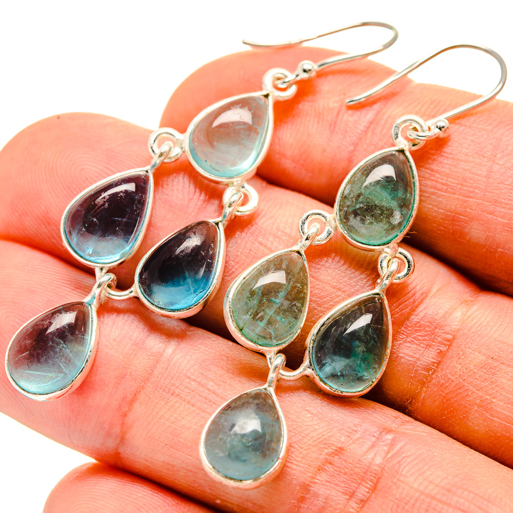 Aquamarine Earrings handcrafted by Anasilvercos - EARR415241