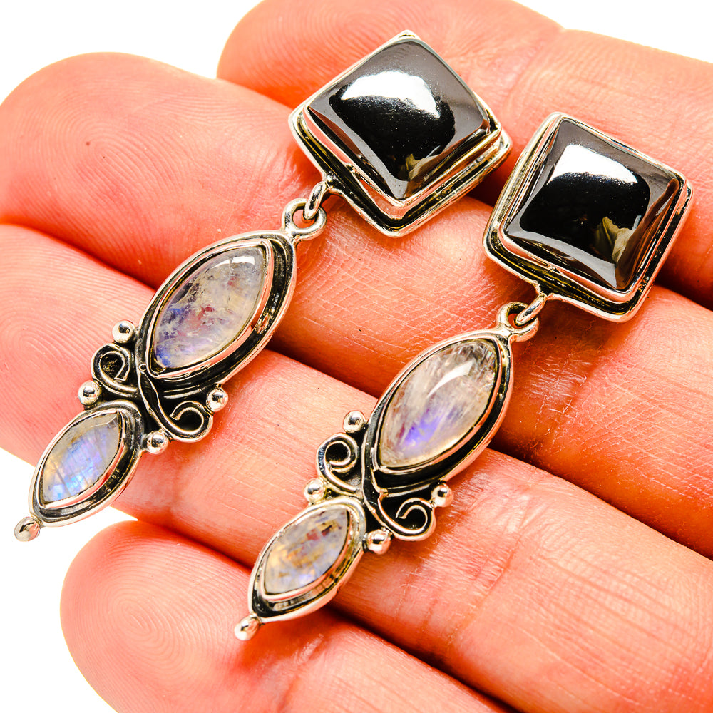 Hematite Earrings handcrafted by Anasilvercos - EARR415263