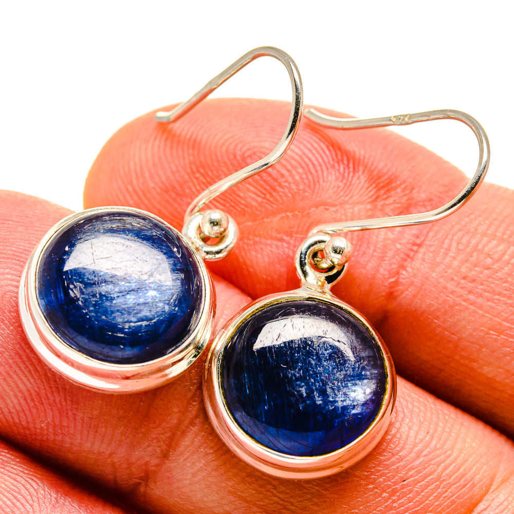 Kyanite Earrings handcrafted by Anasilvercos - EARR415267