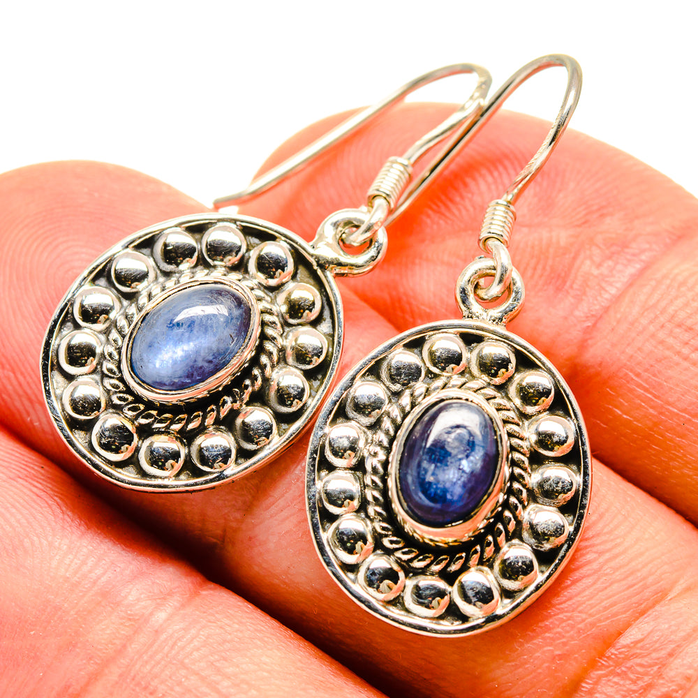 Kyanite Earrings handcrafted by Anasilvercos - EARR415356