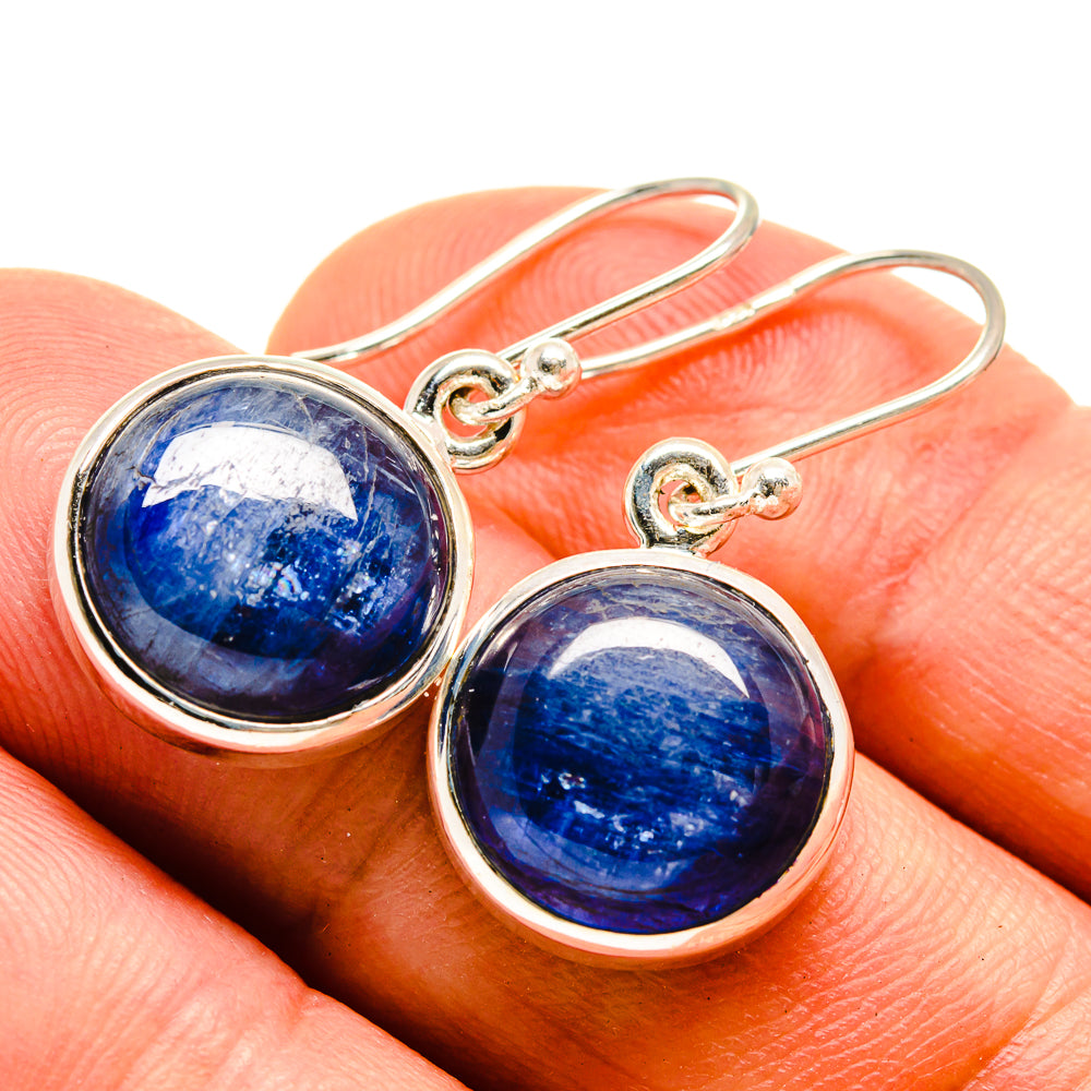 Kyanite Earrings handcrafted by Anasilvercos - EARR415394