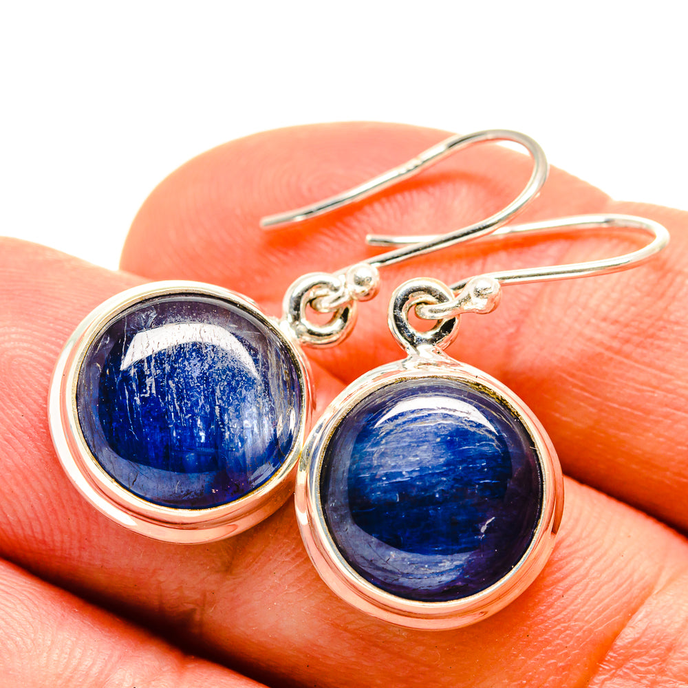 Kyanite Earrings handcrafted by Anasilvercos - EARR415395