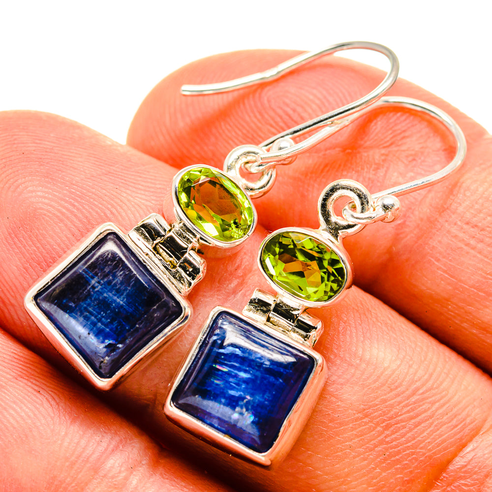 Kyanite Earrings handcrafted by Anasilvercos - EARR415418