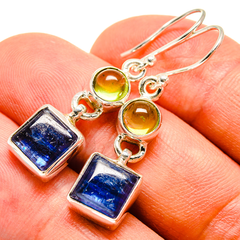 Kyanite Earrings handcrafted by Anasilvercos - EARR415439