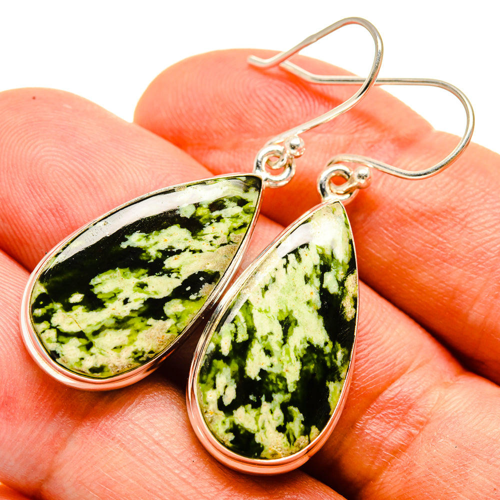 Rainforest Opal Earrings handcrafted by Anasilvercos - EARR415445
