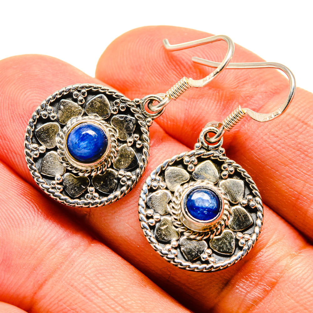Kyanite Earrings handcrafted by Anasilvercos - EARR415454