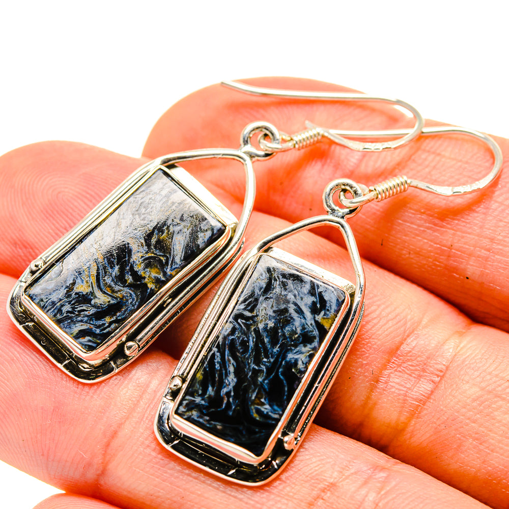 Pietersite Earrings handcrafted by Anasilvercos - EARR415473