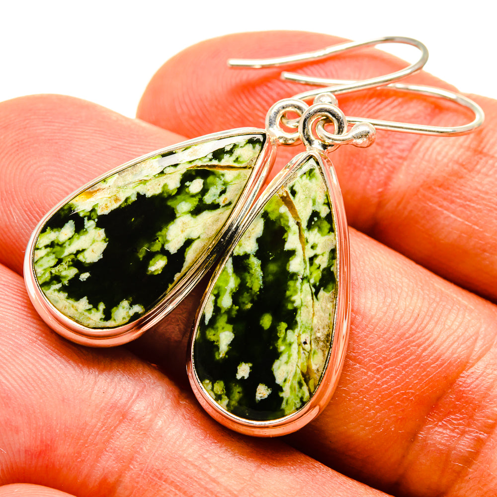 Rainforest Opal Earrings handcrafted by Anasilvercos - EARR415511