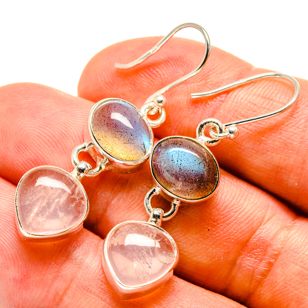 Labradorite Earrings handcrafted by Anasilvercos - EARR415536