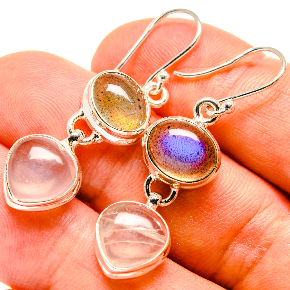 Labradorite Earrings handcrafted by Anasilvercos - EARR415589