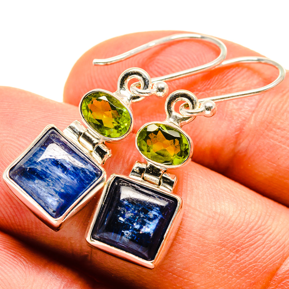 Kyanite Earrings handcrafted by Anasilvercos - EARR415630