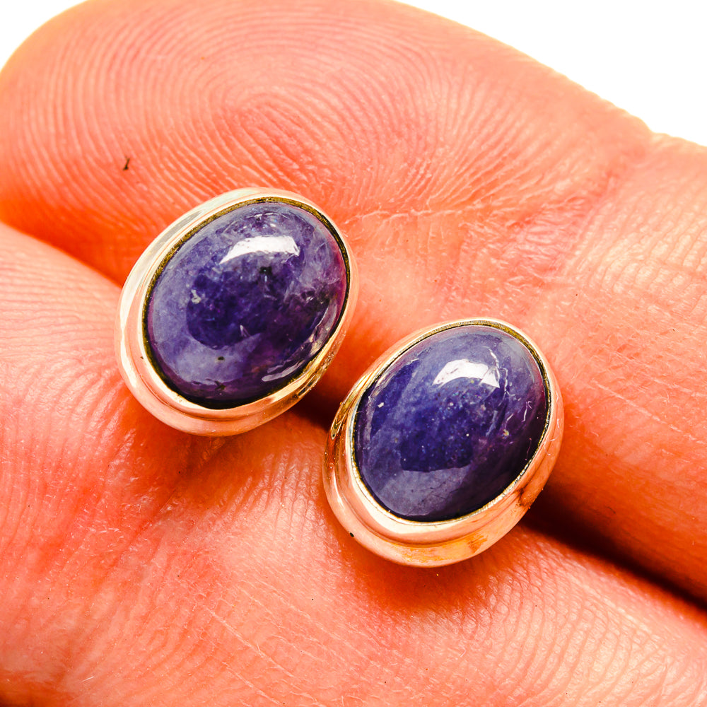 Tanzanite Earrings handcrafted by Anasilvercos - EARR415644