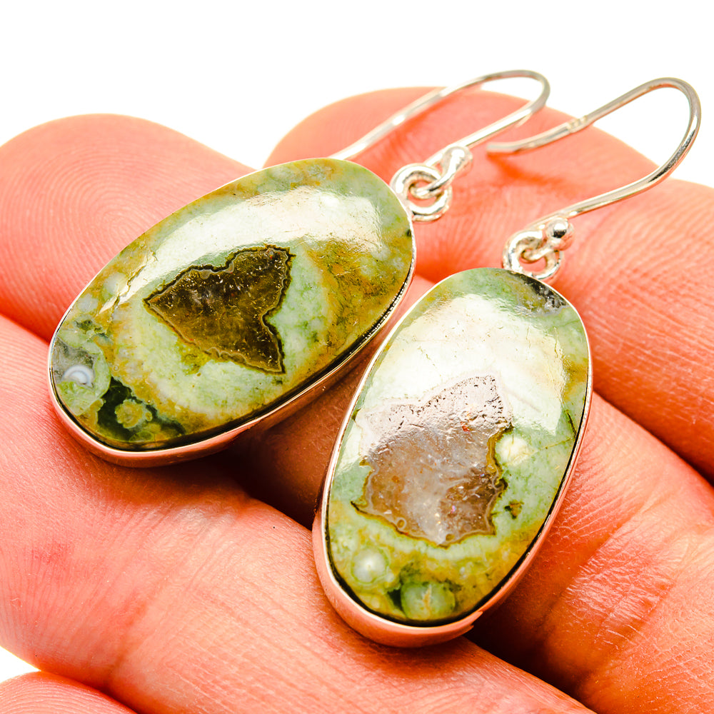 Rainforest Opal Earrings handcrafted by Anasilvercos - EARR415698