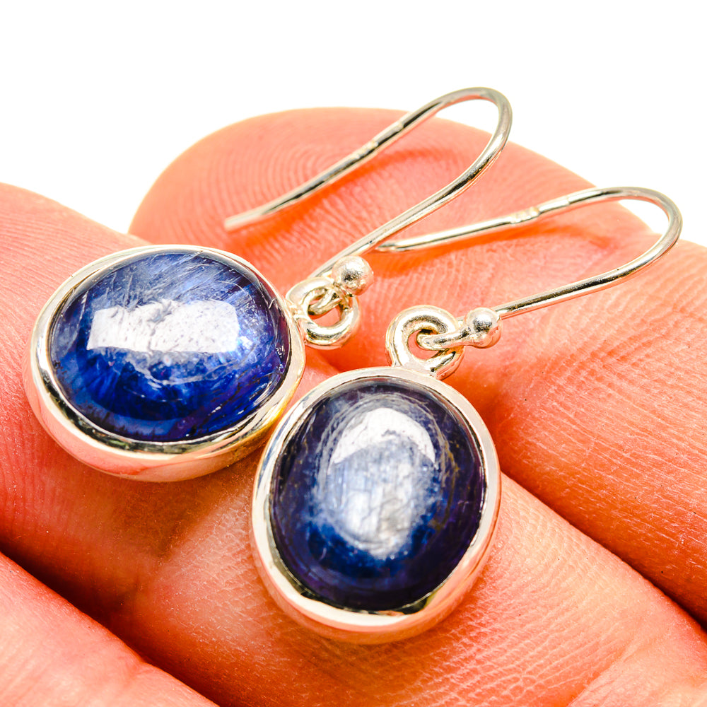 Kyanite Earrings handcrafted by Anasilvercos - EARR415700