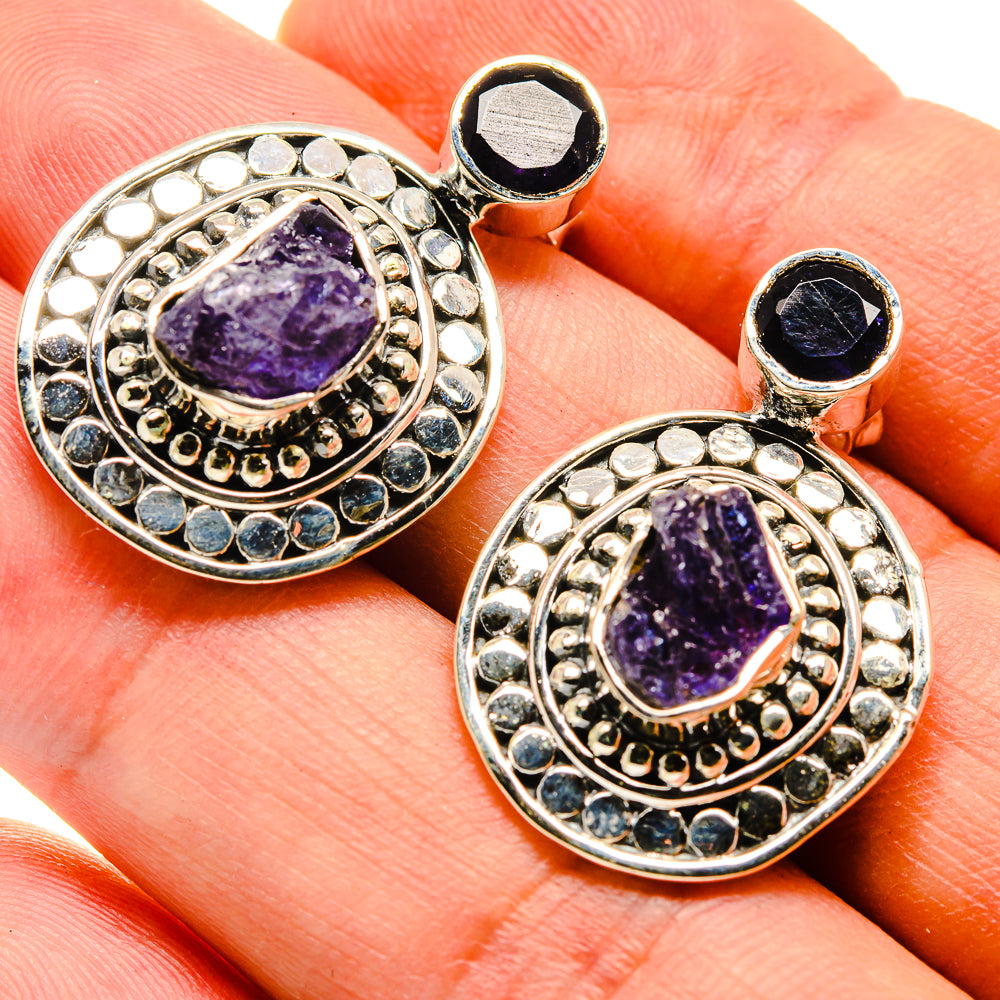 Tanzanite Earrings handcrafted by Anasilvercos - EARR415728