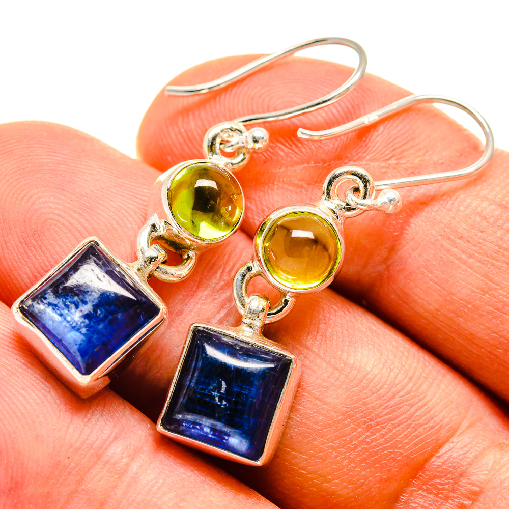 Kyanite Earrings handcrafted by Anasilvercos - EARR415799