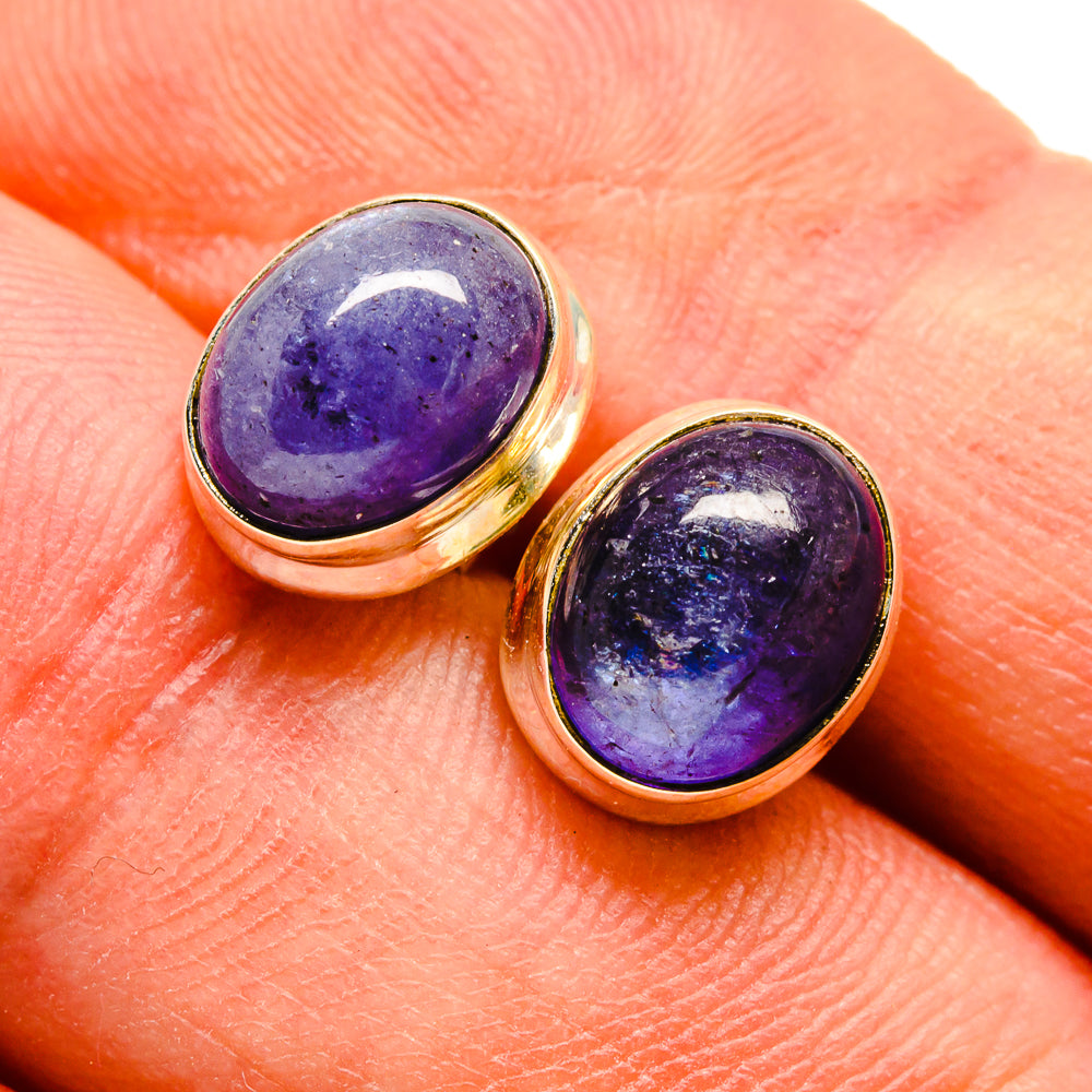 Tanzanite Earrings handcrafted by Anasilvercos - EARR415879