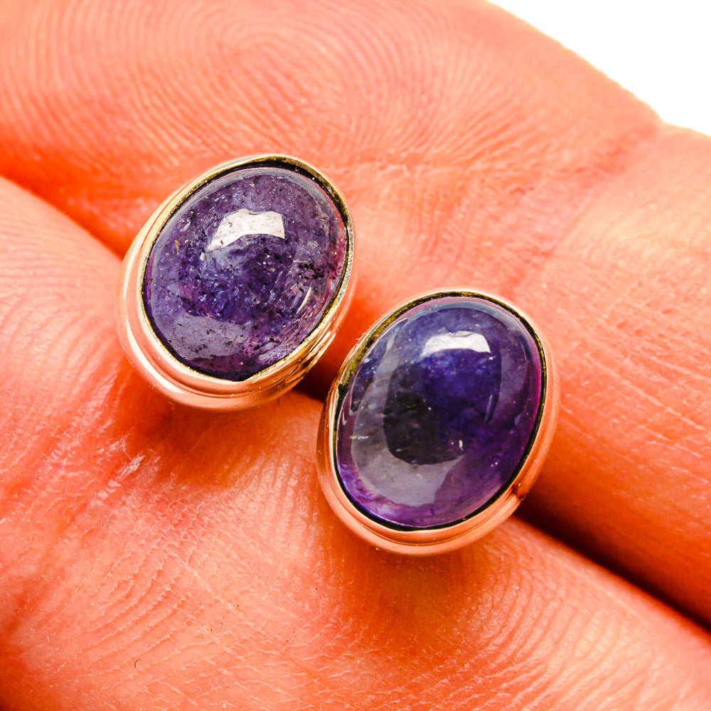 Tanzanite Earrings handcrafted by Anasilvercos - EARR415896