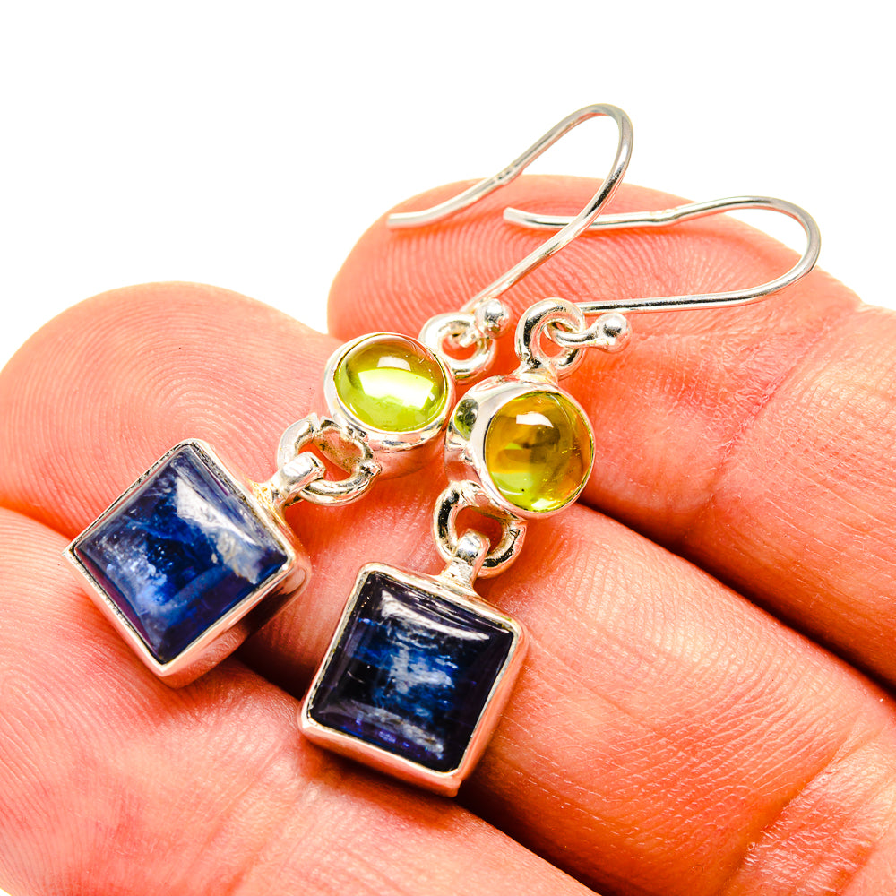 Kyanite Earrings handcrafted by Anasilvercos - EARR416061