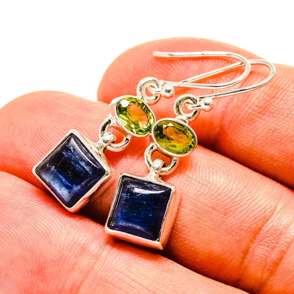 Kyanite Earrings handcrafted by Anasilvercos - EARR416222