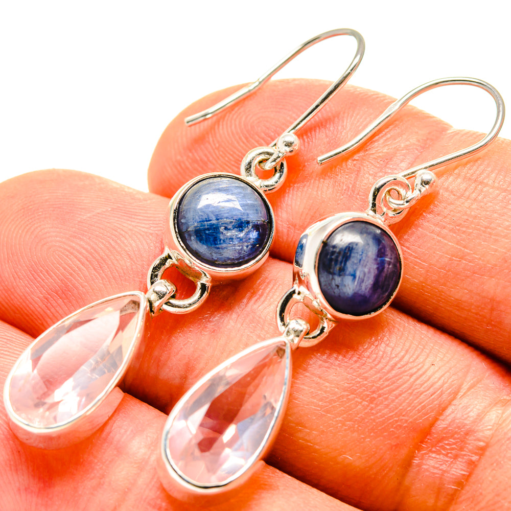 Rose Quartz Earrings handcrafted by Anasilvercos - EARR416238