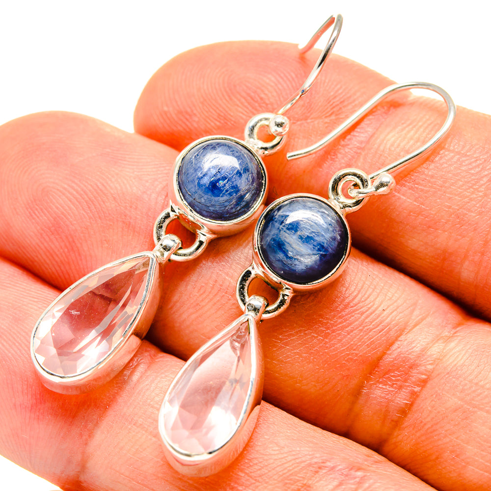 Kyanite Earrings handcrafted by Anasilvercos - EARR416243