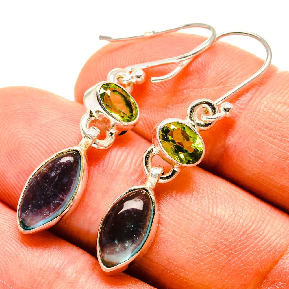 Apatite Earrings handcrafted by Anasilvercos - EARR416254