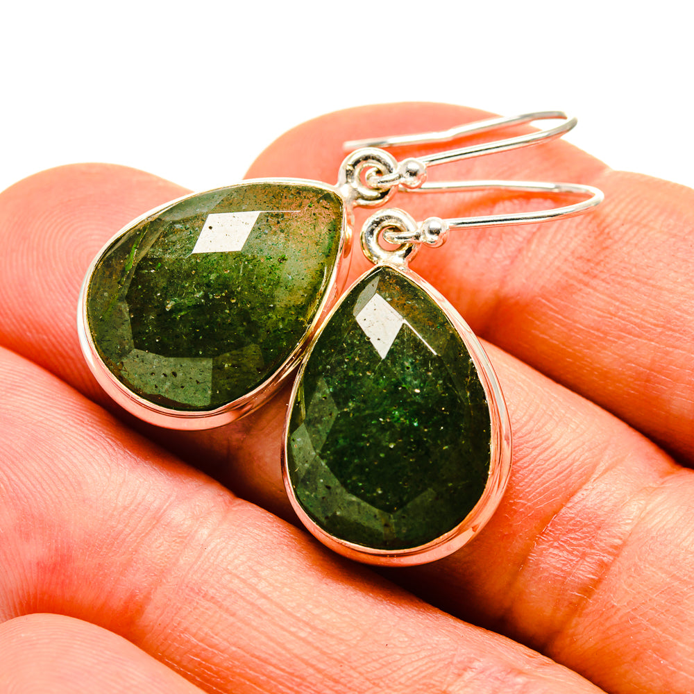 Emerald Earrings handcrafted by Anasilvercos - EARR416395