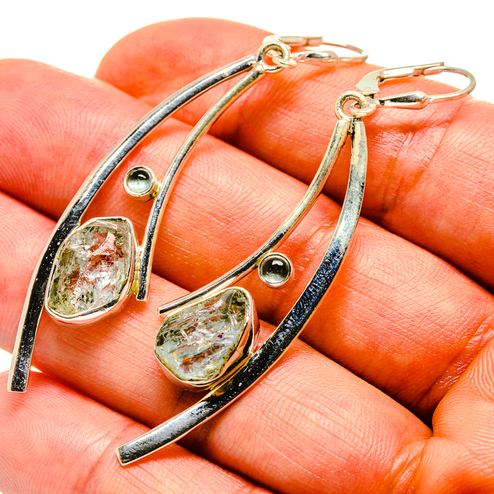 Aquamarine Earrings handcrafted by Anasilvercos - EARR416491