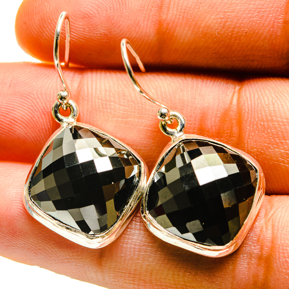 Hematite Earrings handcrafted by Anasilvercos - EARR416671