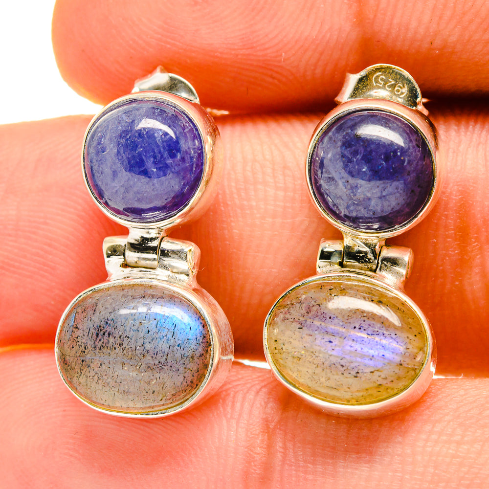 Labradorite Earrings handcrafted by Anasilvercos - EARR416771